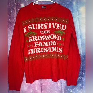 Men’s I survived the Griswold family Christmas sweater